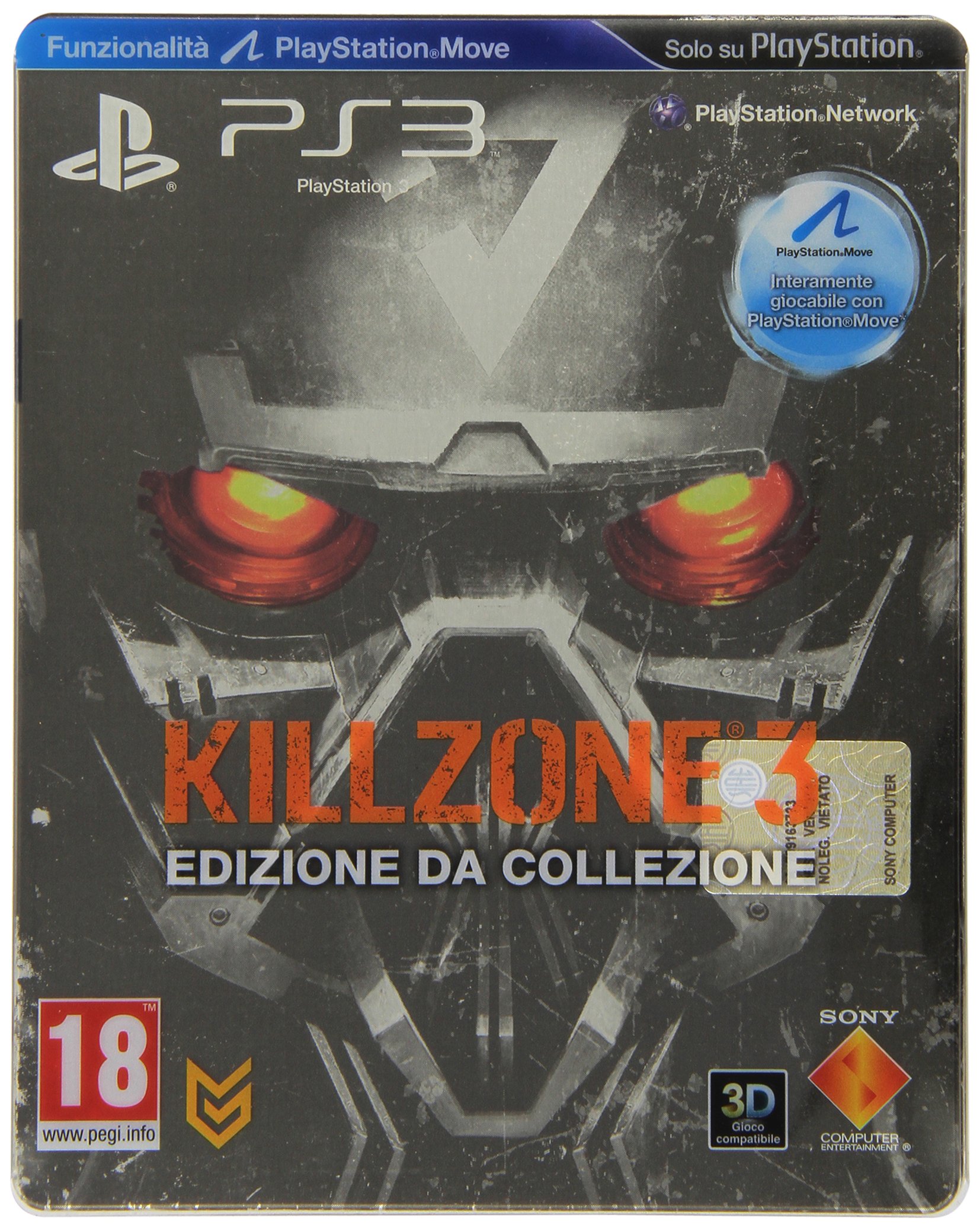キルゾーン3 ヘルガストエディション PS3 KILLZONE 3 ヘルガストのヘルメット付属“Helghast Edition”＆予約特典